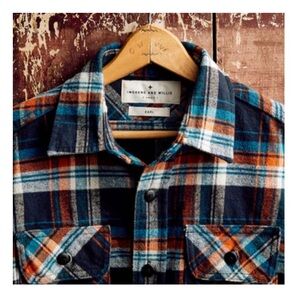 imogene + willie Earl Plaid XS